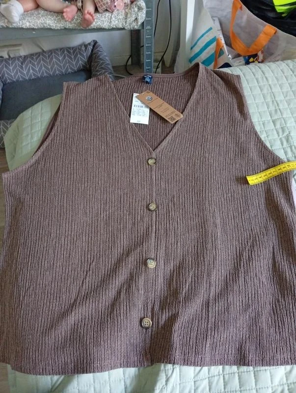 Joli pull débardeur Kiabi neuf taille 48
